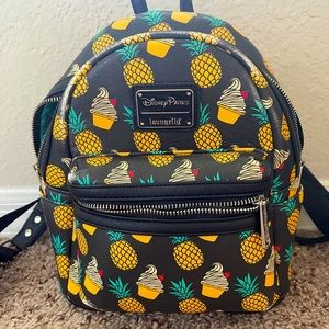 Pineapple Dole Whip Disney Loungefly Mini Backpack